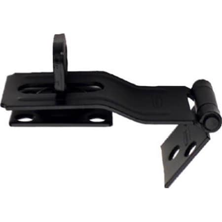 Eat-In N305-979 3.25 in. Black Swivel Staple Safety Hasp EA577864